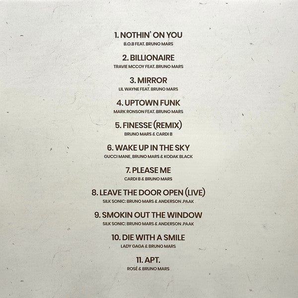 Bruno Mars – Collaborations – LP · Record Store Day · Compilation – Mint (M) – image 7