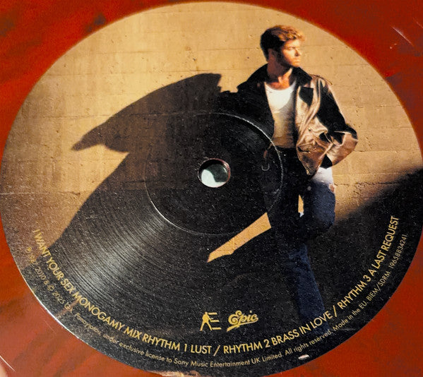 George Michael – Faith – Red & Black Marbled Vinyl (2LP)