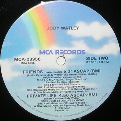 Jody Watley With Eric B. & Rakim – Friends – edition reference image