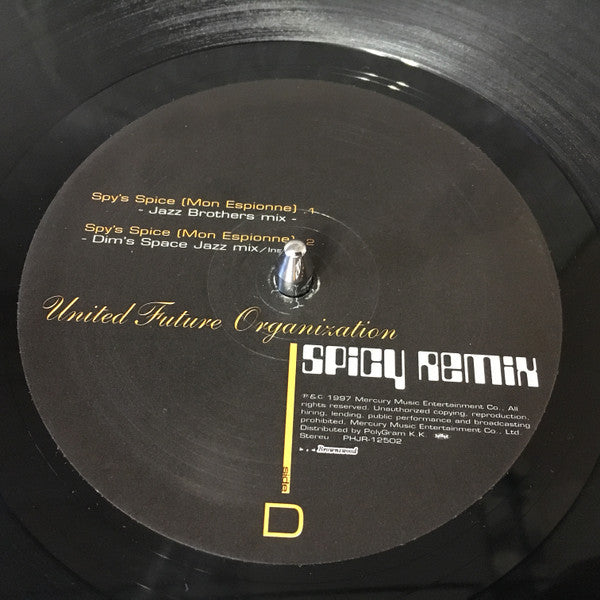 United Future Organization – Spicy Remix – 2x12-inch Vinyl – release reference 7