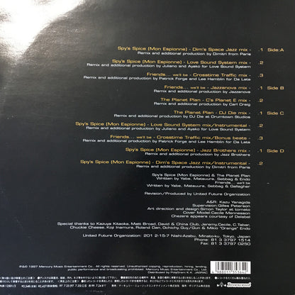 United Future Organization – Spicy Remix – 2x12-inch Vinyl – release reference 3