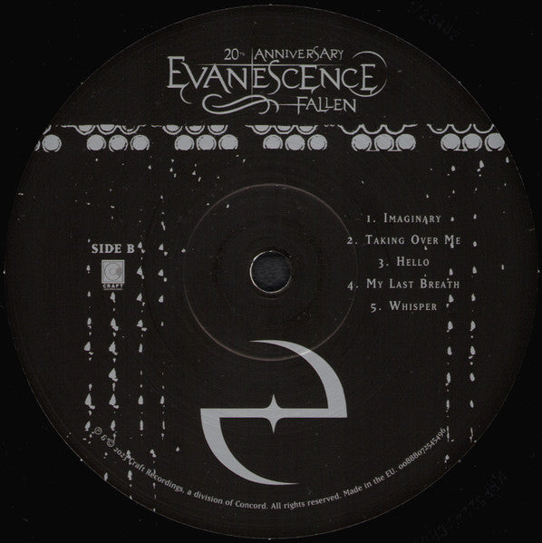 Evanescence – Fallen – 20th Anniversary Deluxe 180g Vinyl (2LP)