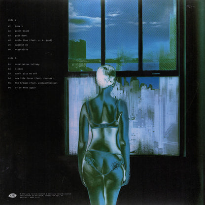 Kelela – New Avatar – LP · Limited Edition · Blue Translucent [Electric Blue] – Near Mint (NM or M-) – image 4