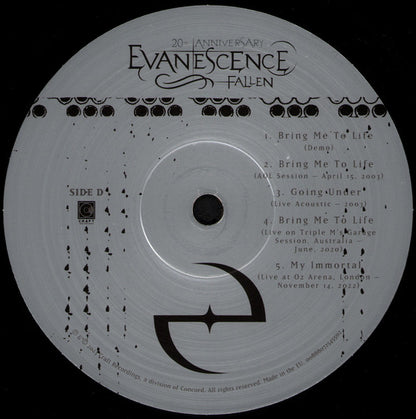 Evanescence – Fallen – 20th Anniversary Deluxe 180g Vinyl (2LP)
