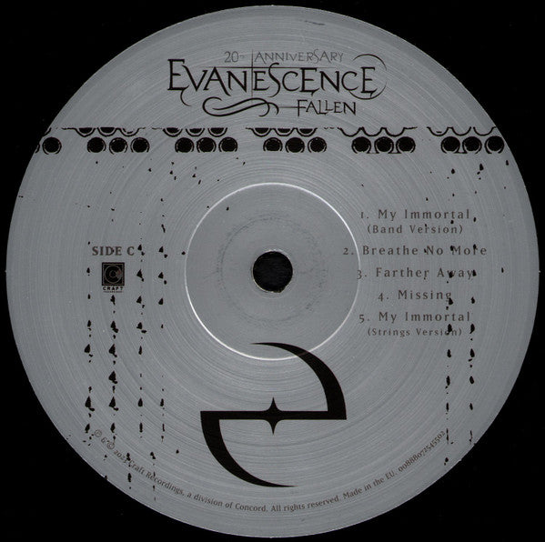 Evanescence – Fallen – 20th Anniversary Deluxe 180g Vinyl (2LP)