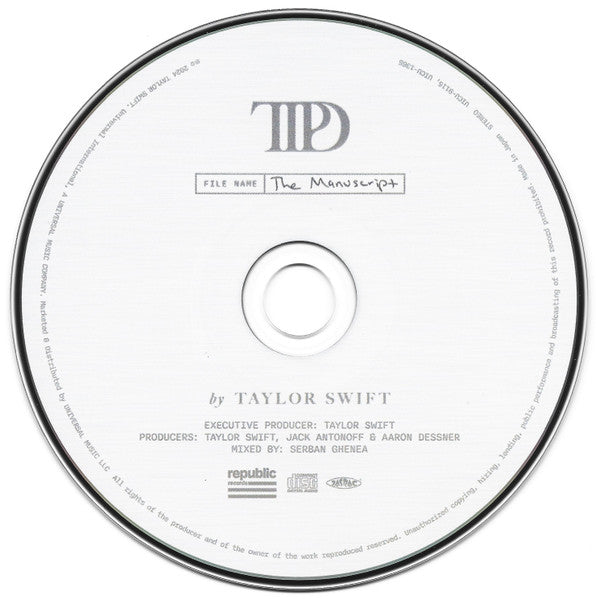 Taylor Swift – The Tortured Poets Department – Deluxe Edition · Limited Edition · "The Manuscript" – Mint (M) – image 5