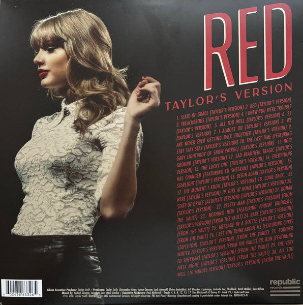 Taylor Swift – Red (Taylor's Version)
