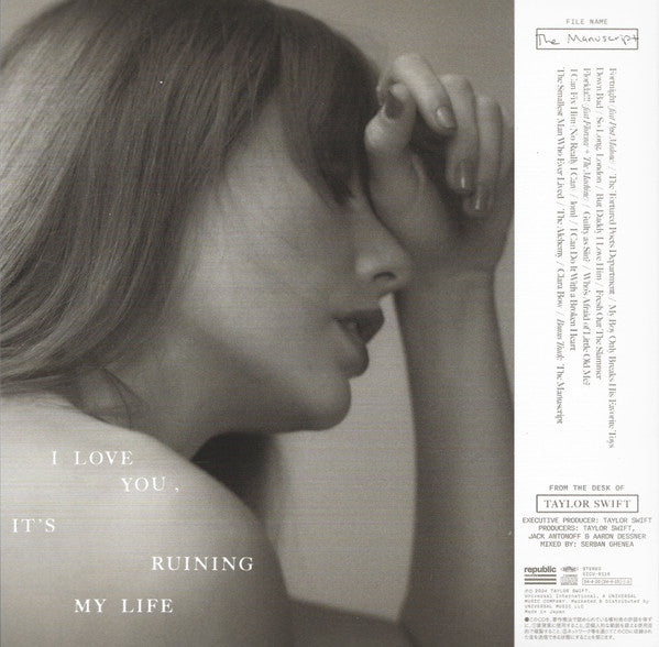 Taylor Swift – The Tortured Poets Department – Deluxe Edition · Limited Edition · "The Manuscript" – Mint (M) – image 4