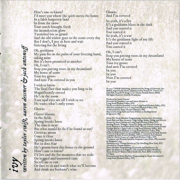 Taylor Swift – Evermore