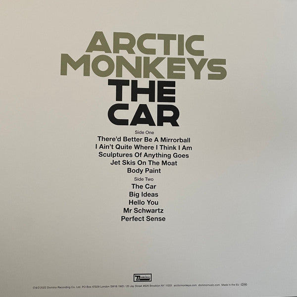 Arctic Monkeys – The Car – Custard Yellow Vinyl (LP)