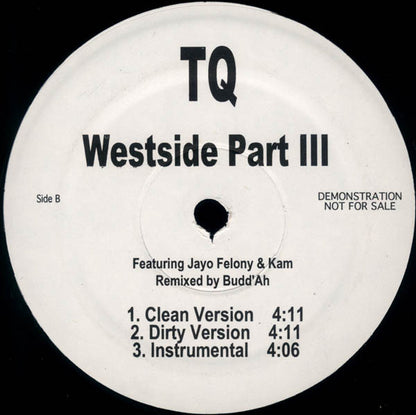 TQ – Westside Part II / Westside Part III – edition reference image