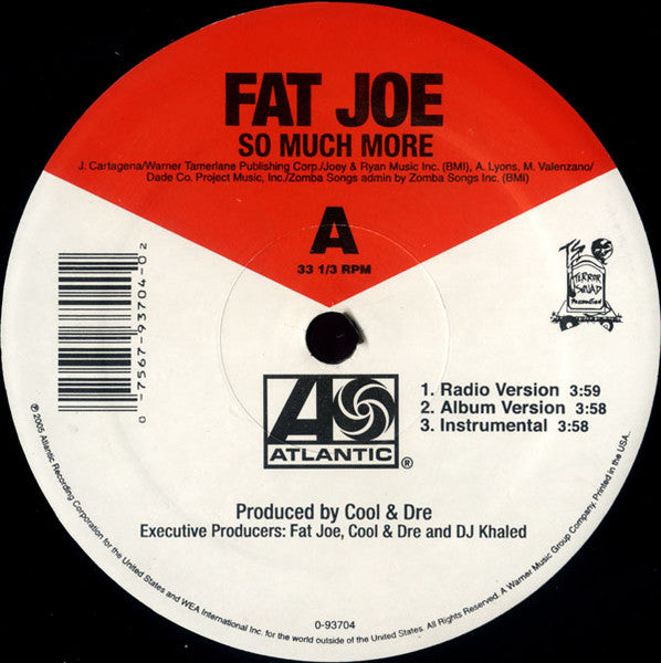 Fat Joe – So Much More – edition reference image
