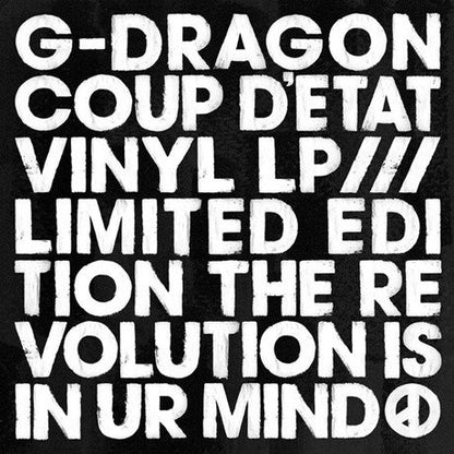 G-Dragon – Coup D'Etat – Limited Numbered Picture Disc Box Set