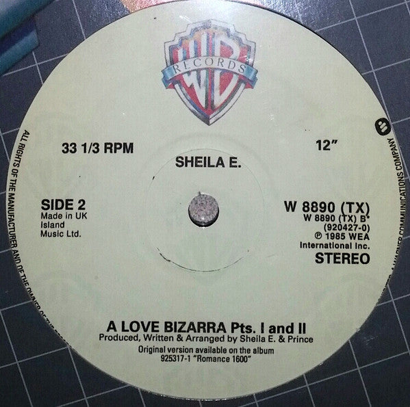 Sheila E. – Special Medley Of "The Glamorous Life" "Sister Fate" "A Love Bizarre" – edition reference image
