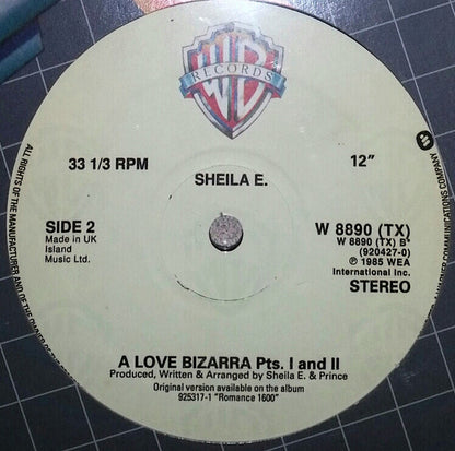 Sheila E. – Special Medley Of "The Glamorous Life" "Sister Fate" "A Love Bizarre" – edition reference image