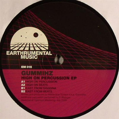 GummiHz – High On Percussion EP – edition reference image