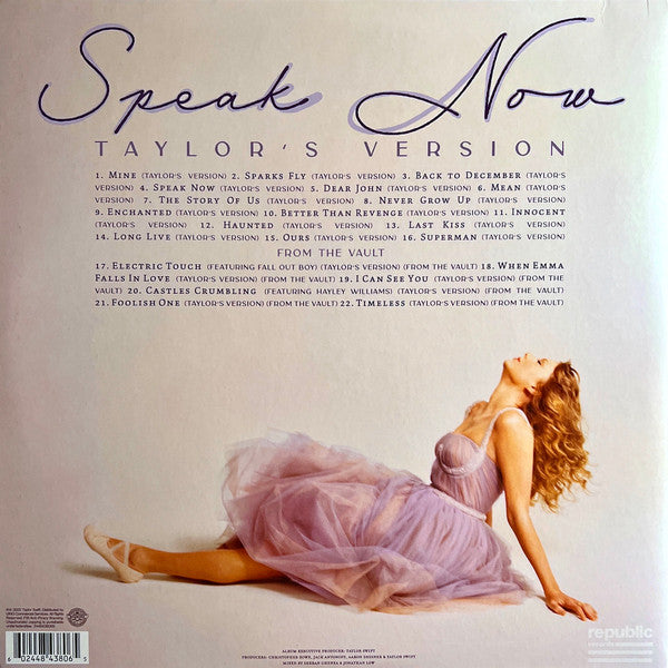 Taylor Swift – Speak Now (Taylor's Version)