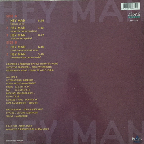 Plaza – Hey Man – edition reference image