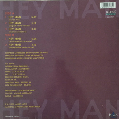 Plaza – Hey Man – edition reference image