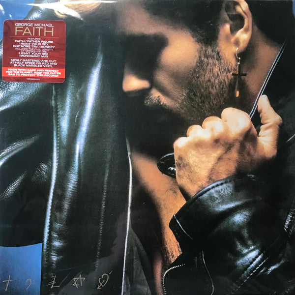 George Michael – Faith – Red & Black Marbled Vinyl (2LP)