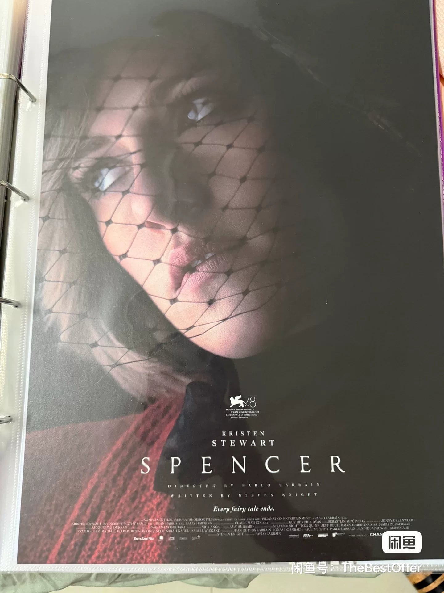 Spencer – Korean A3 Movie Poster