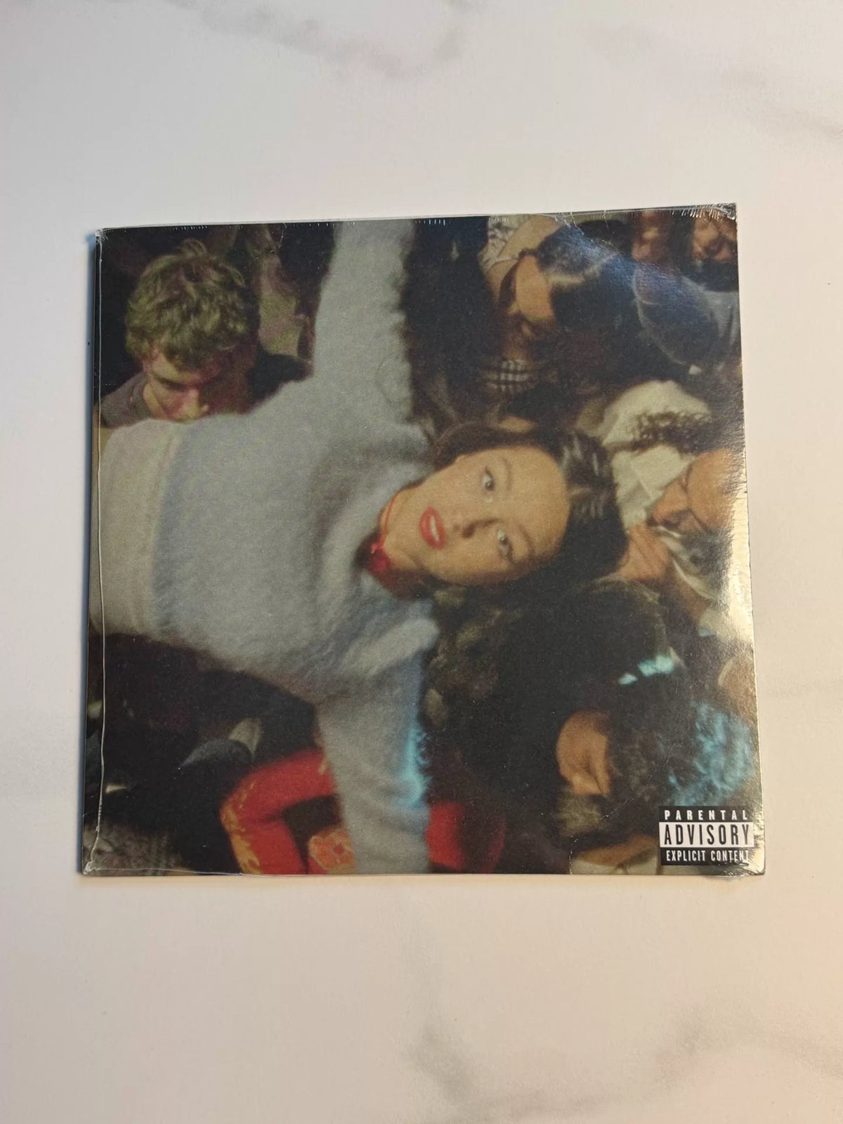 Olivia Rodrigo – Bad Idea Right? Limited Bright-Blue 7-Inch Vinyl — front view