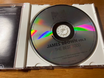 James Brown – The Best 1000 Vol. 2 – Japanese CD with Obi