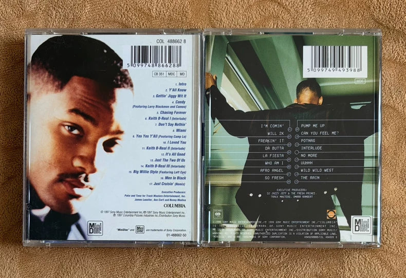 Will Smith – Two Original MiniDisc Albums – Bundle – actual product photo 2