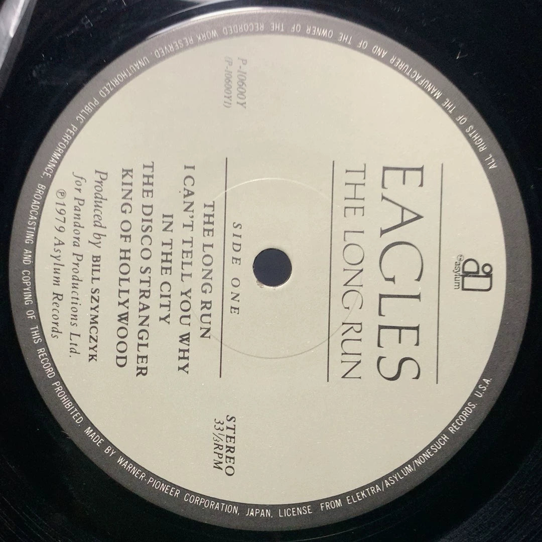 Eagles – The Long Run; actual item detail