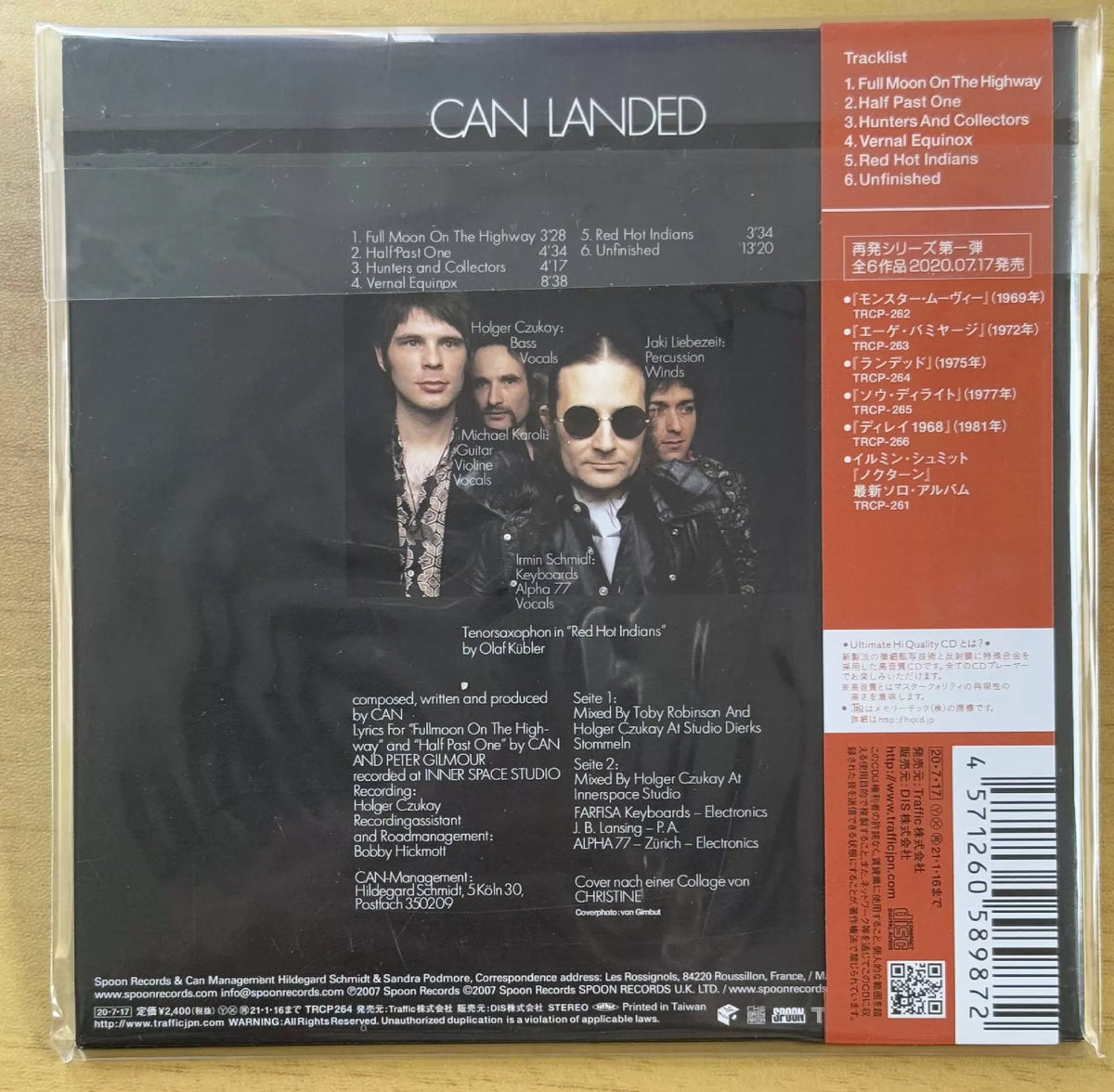 Can – Landed – Japanese UHQCD – Sealed – actual copy