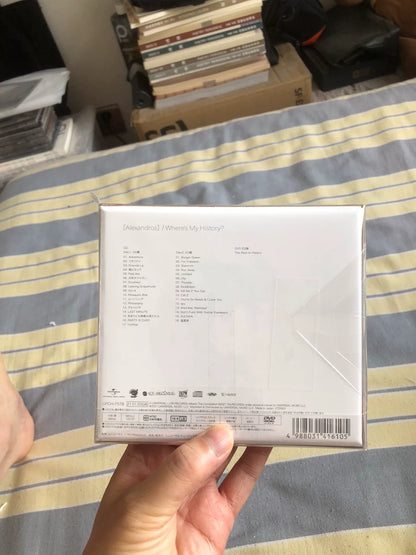 [Alexandros] – Where's My History? First Press 2CD+Blu-ray