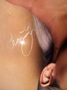 Ariana Grande – Sweetener Silver Signed Poster