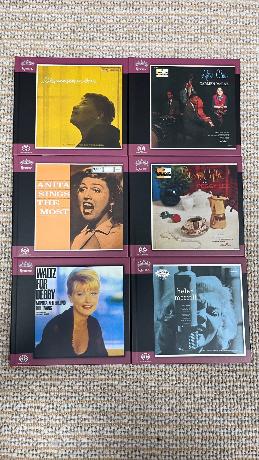 ESOTERIC – Six Jazz Queens SACD Collection