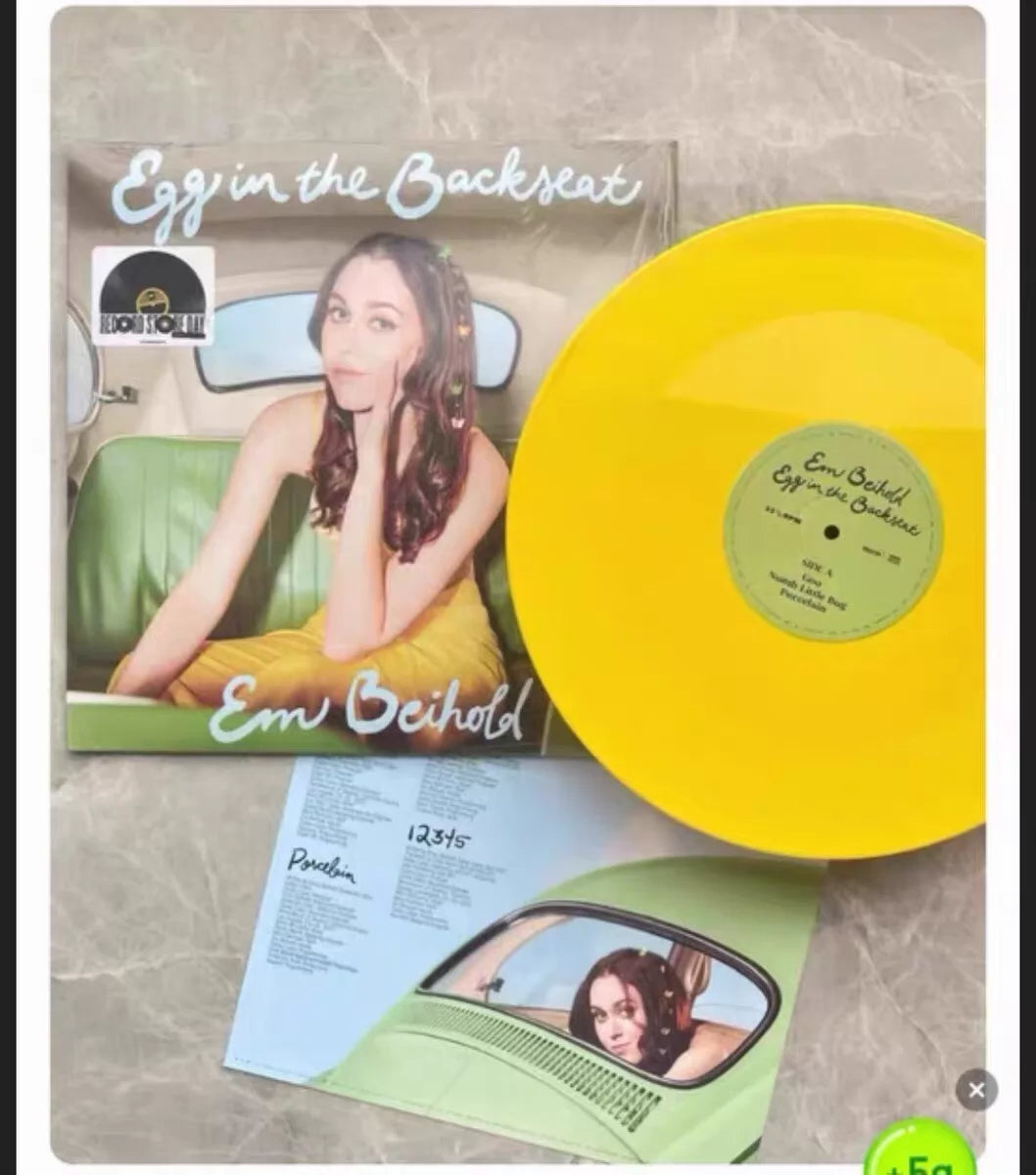 Em Beihold – Egg in the Backseat – RSD Duckie Yellow Vinyl (EP)
