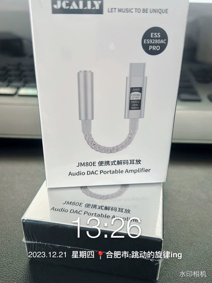 JCALLY JM80E Portable USB DAC & Headphone Amplifier