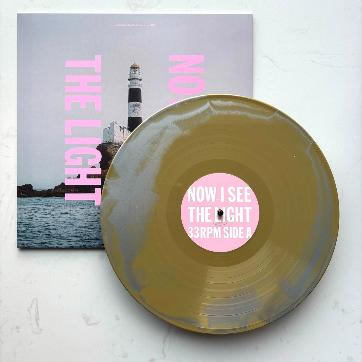 Toe – Now I See the Light – Lighthouse Rock Coloured Vinyl LP – actual item photograph 1