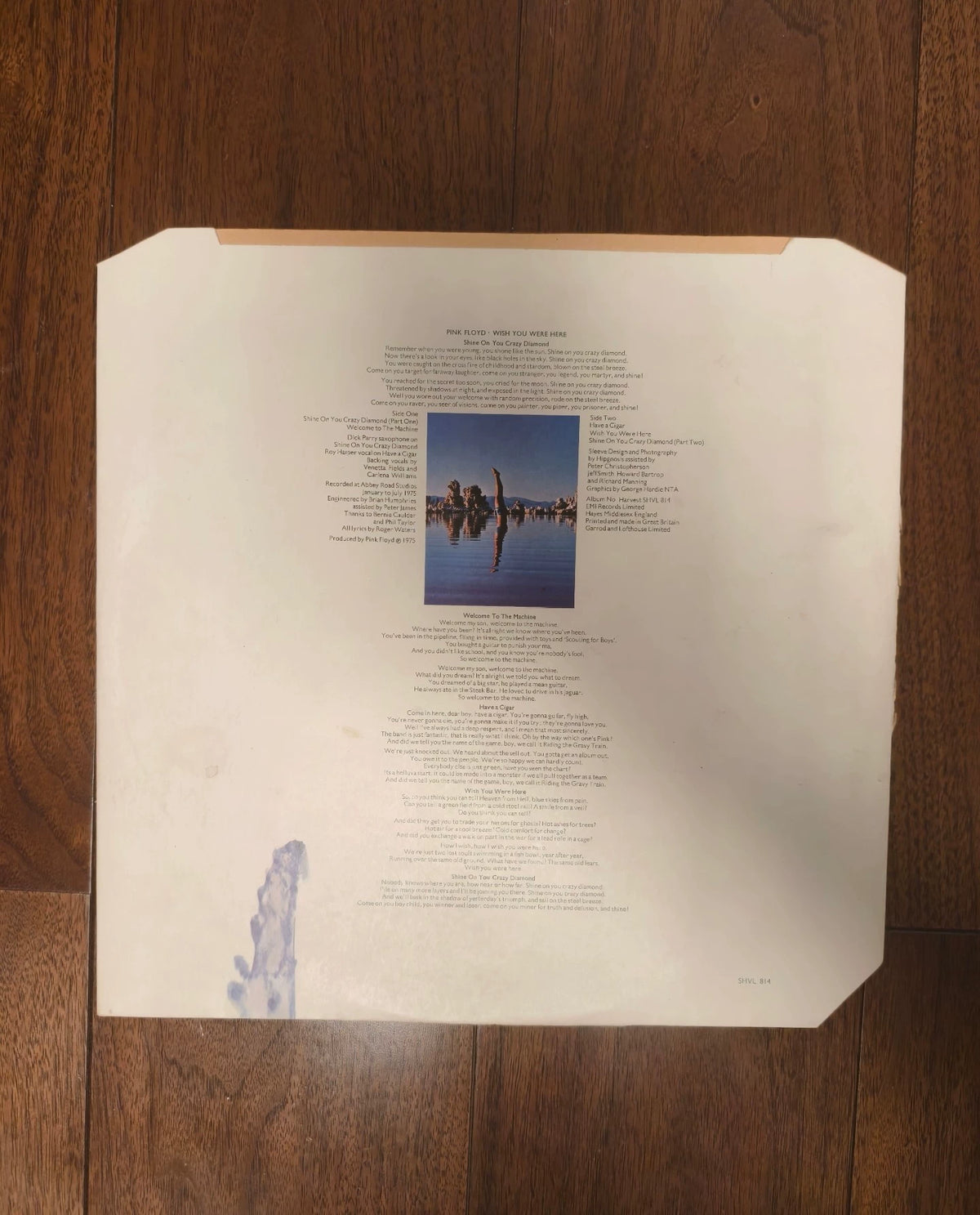 Pink Floyd – Wish You Were Here, UK Edition (LP) – photo 3