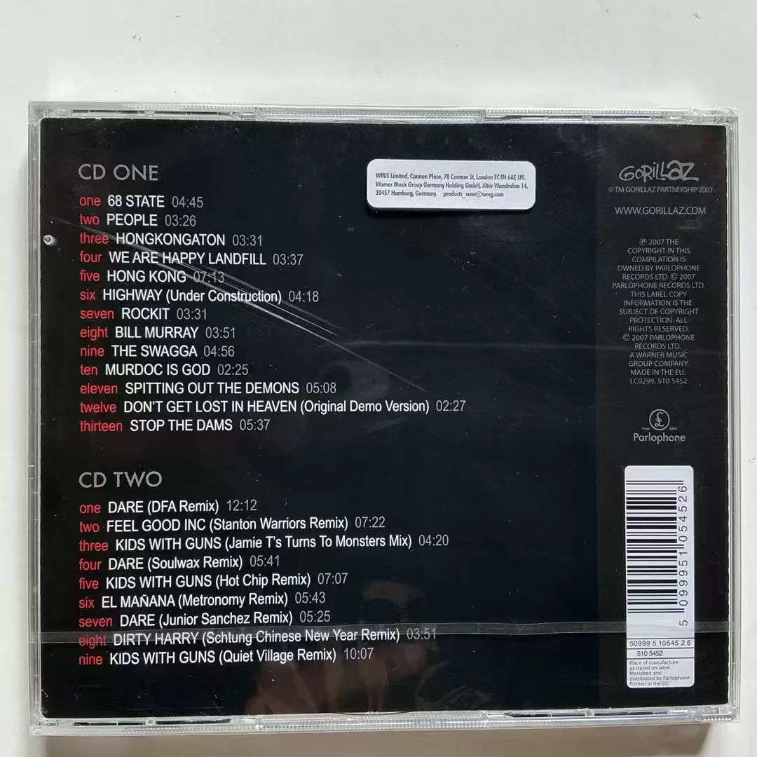 Gorillaz – D-Sides – EU 2CD, Sealed