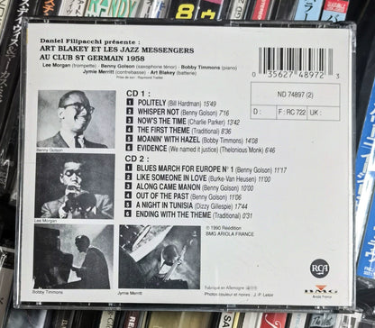Art Blakey & Les Jazz Messengers – Au Club St. Germain 1958 – German 2CD
