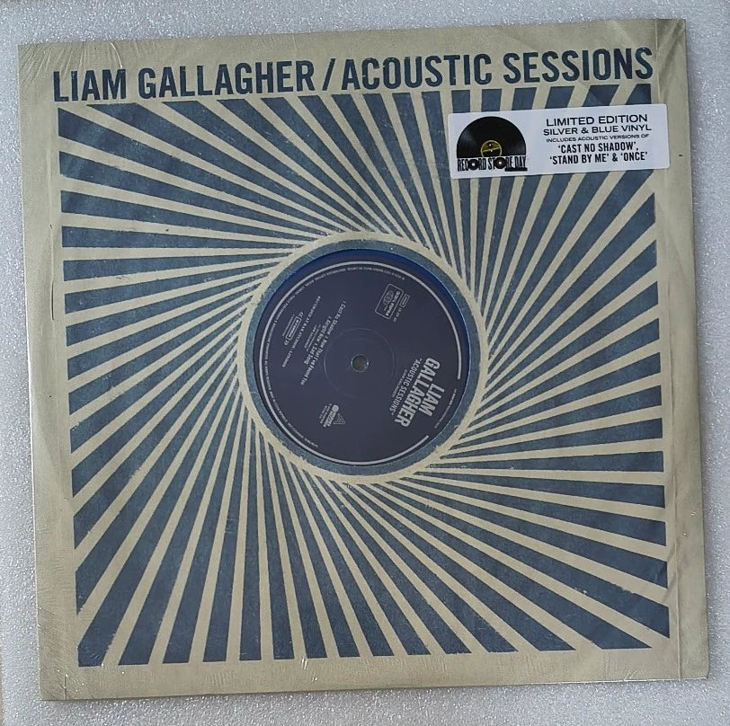 Liam Gallagher – Acoustic Sessions – RSD 2025 Silver & Blue Vinyl LP – offered copy 1