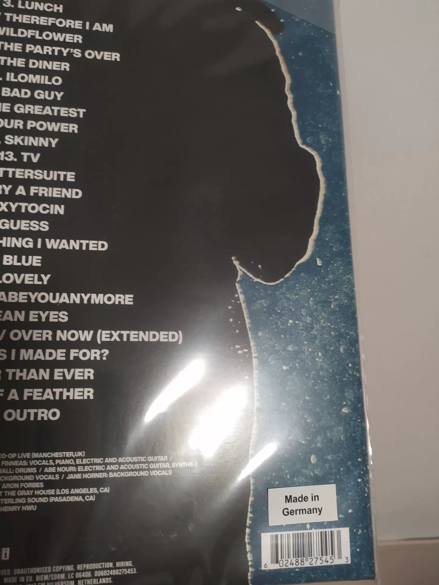 Billie Eilish – Hit Me Hard and Soft: The Tour Live Tri-Color Vinyl