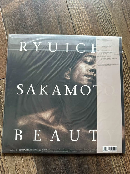 Ryuichi Sakamoto – Beauty – Japanese 2LP with OBI – actual item photograph 2