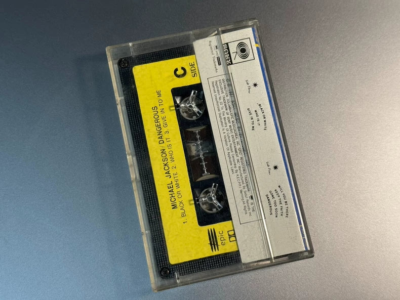 Michael Jackson – Dangerous 2 1991 Korean First-Press Cassette