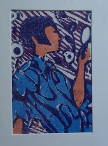 春风拂槛露华浓 — Handmade Woodcut