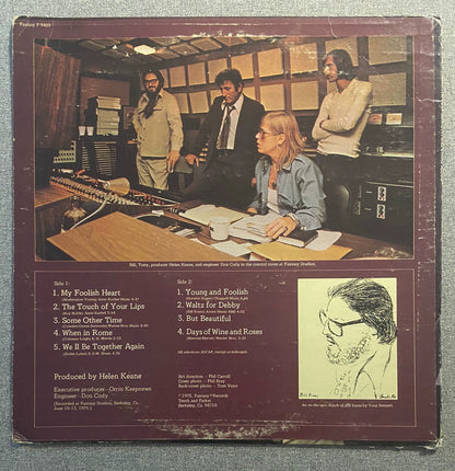 Tony Bennett & Bill Evans – The Tony Bennett / Bill Evans Album – 1975 US LP – actual item photograph 2