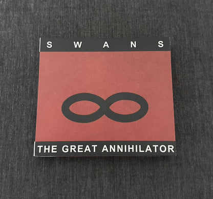 Swans – The Great Annihilator / Drainland – 2CD with M. Gira Signed Card