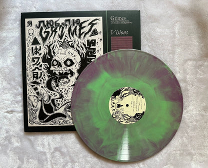 Grimes – Visions – VMP Green & Purple Nebula Vinyl (LP)