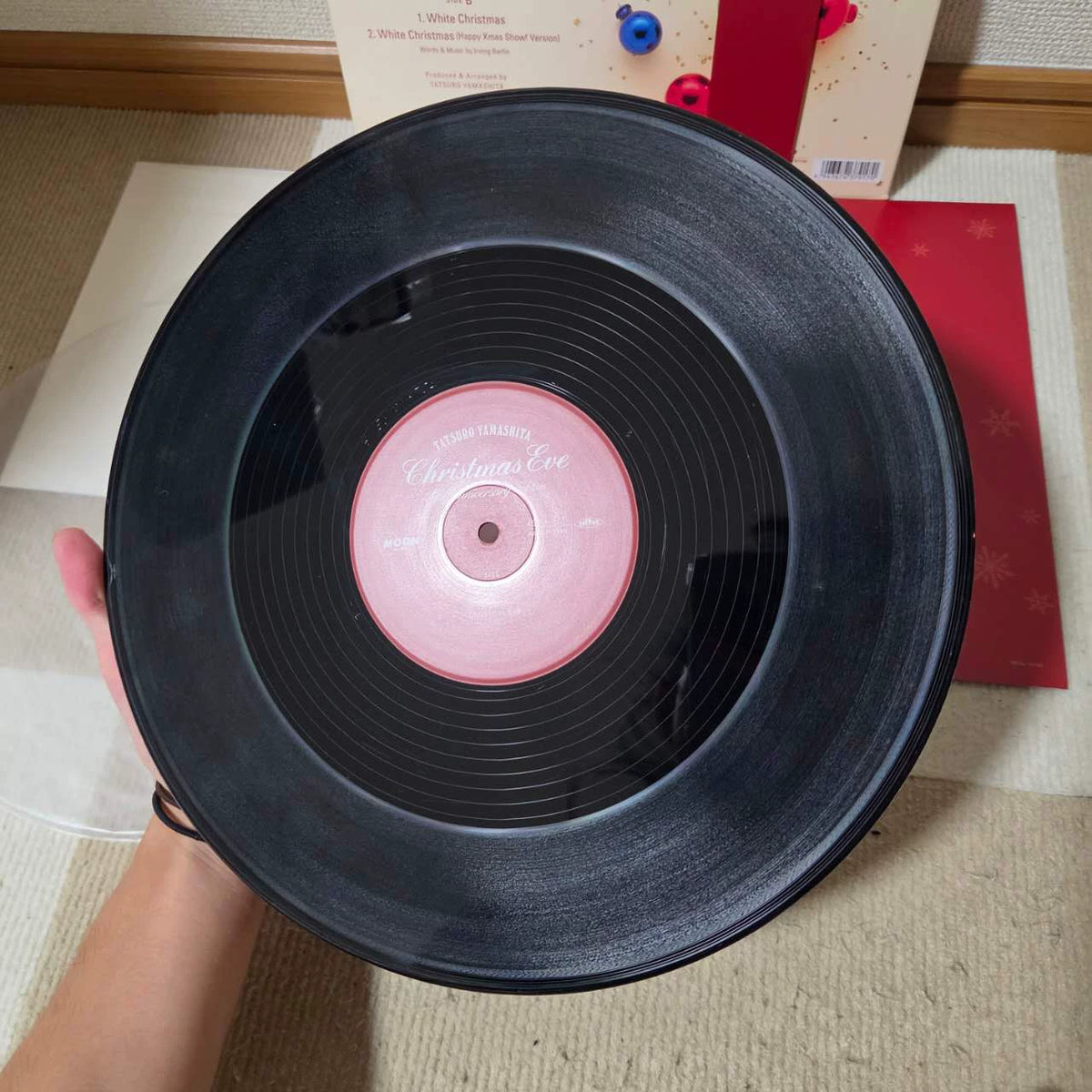 Tatsuro Yamashita – Christmas Eve – 40th Anniversary Vinyl – actual item photograph 4