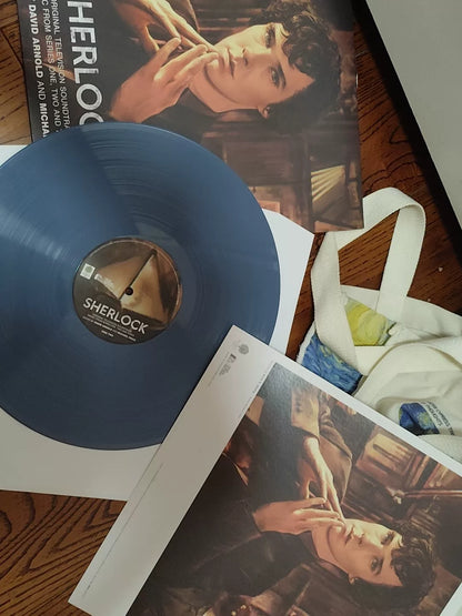 Sherlock Original Soundtrack Limited Blue Vinyl LP