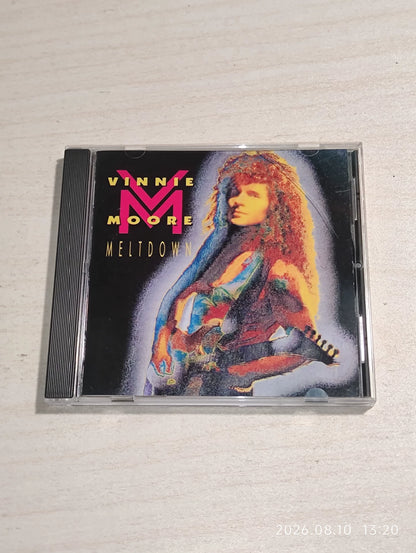 Vinnie Moore – Meltdown – Japanese CD – actual item photograph 1